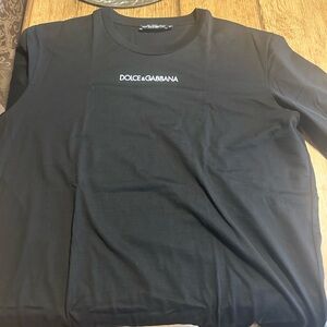 Dolce & Gabbana Men's Black Long Sleeve Tee